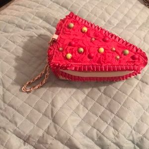 Betsey Johnson cake wristlet